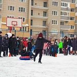 22 января проведено спортивно-развлекательное мероприятие для детей на открытом воздухе
